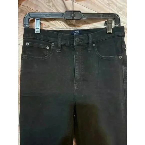 JCREW 9” HIGH RISE SKINNY JEANS SIZE 27 black - Picture 2 of 7